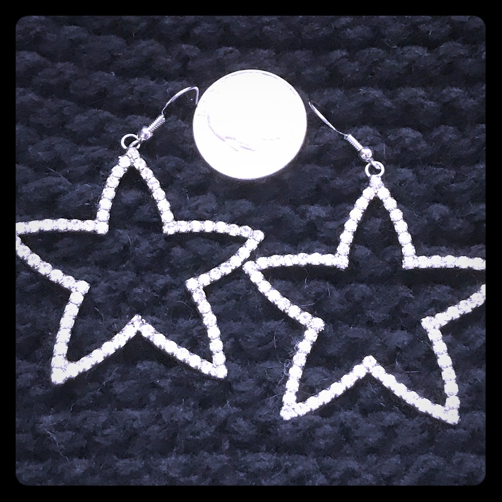Rhinestones earring